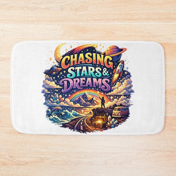 Item preview, Chasing Stars & Dreams – Cosmic Unisex Art designed and sold by HiteshArt111.