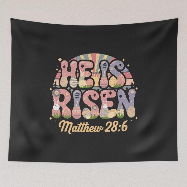 Item preview,  He is Risen Easter Christian Cross Pastel Faith  designed and sold by FrankIsabel.