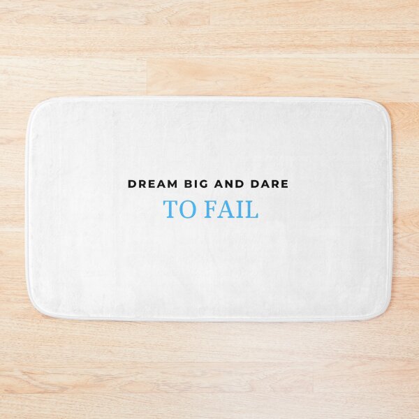 Item preview, Dream Big And Dare To Fail Motivational products  designed and sold by INK AND AURA.