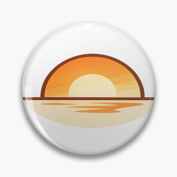 Item preview, Minimal Sunset Icon designed and sold by Artistmonkey345.