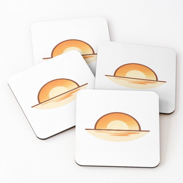 Item preview, Minimal Sunset Icon designed and sold by Artistmonkey345.