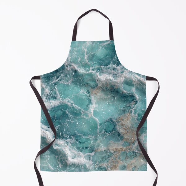 Artikelvorschau, Aquamarin Ozean Marmor entworfen und verkauft von Letteraddicted.