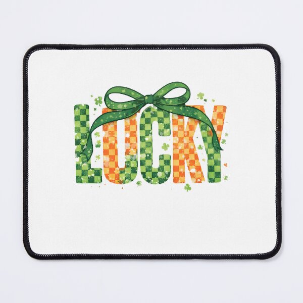 Item preview, Checkered Lucky St Patricks Day designed and sold by Walterprice.