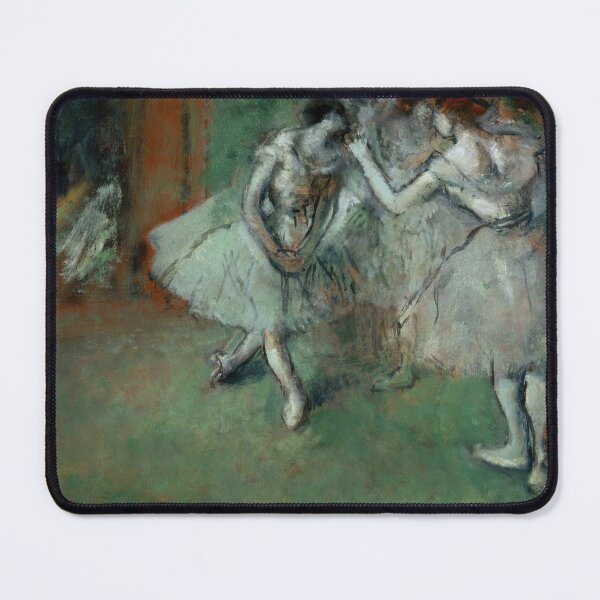 Item preview, A Group of Dancers by Edgar Degas: Impressionist Ballet Fine Art Print designed and sold by artofuniverse.