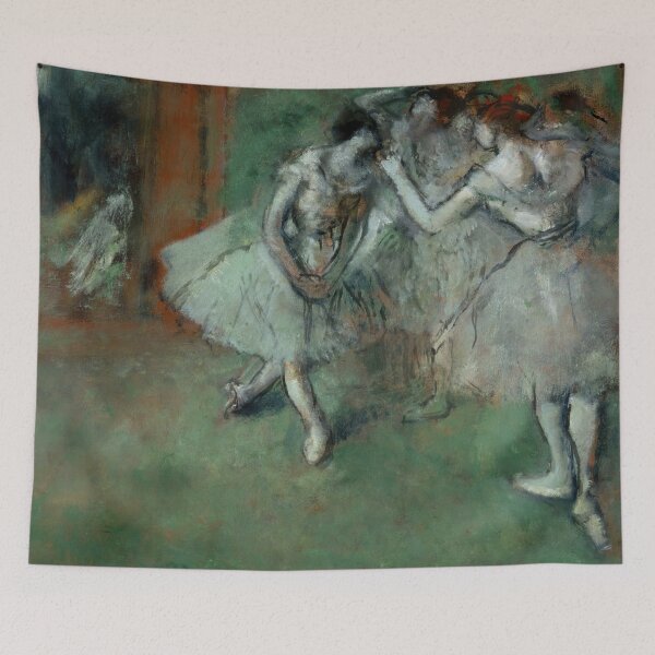 Item preview, A Group of Dancers by Edgar Degas: Impressionist Ballet Fine Art Print designed and sold by artofuniverse.