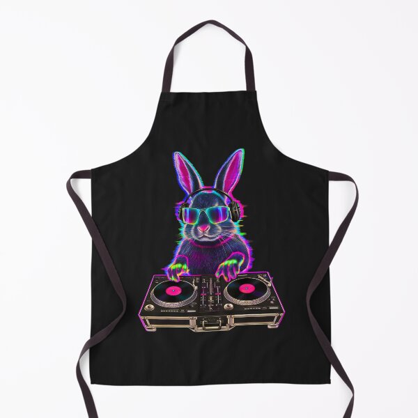 Item preview, House Music Festival Bunny DJ Techno Rave EDM Easter Rabbit designed and sold by FrankIsabel.