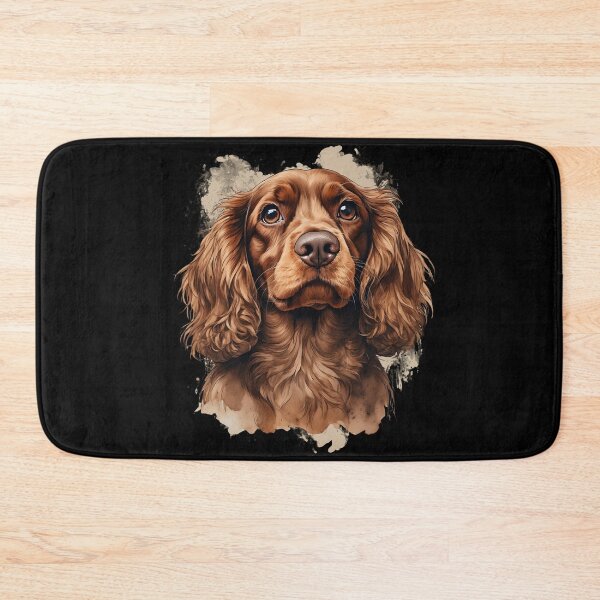 Item preview, Chocolate Spaniel Portrait – Realistic Dog Illustration for Animal Lovers designed and sold by Karolina’s Cozy Creations.