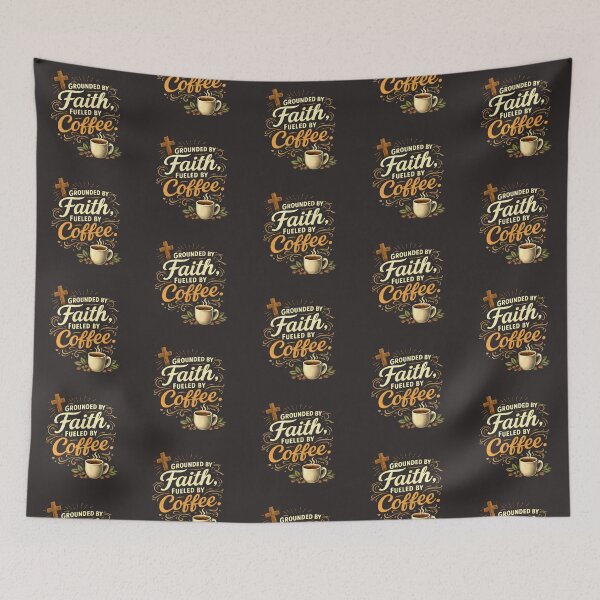 Item preview, Fueled by Coffee  designed and sold by GoldenSBeliever.