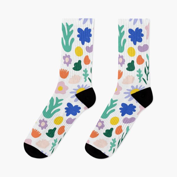 Item preview, Dense Pastel Matisse Garden Organic Cutout Pattern designed and sold by Prismatect.