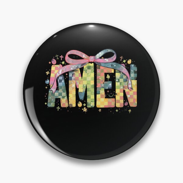 Item preview, Checkered Amen Easter designed and sold by Walterprice.
