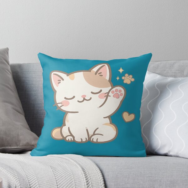 Item preview, Cute Full Body Cat Lover – Kawaii Cat Illustration Aesthetic Design designed and sold by BabyStark.