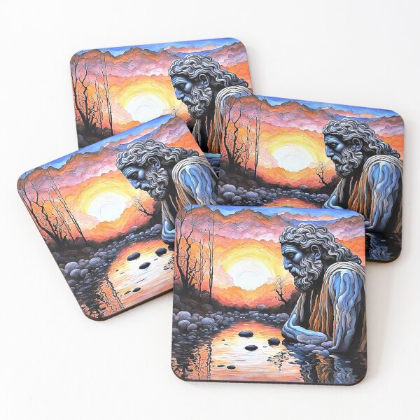 Item preview, Poseidon at sunset designed and sold by George Hutton Hunter.