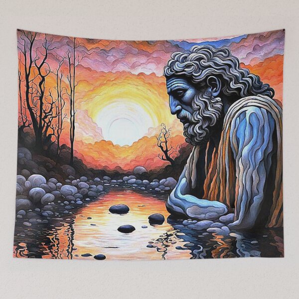 Item preview, Poseidon at sunset designed and sold by George Hutton Hunter.