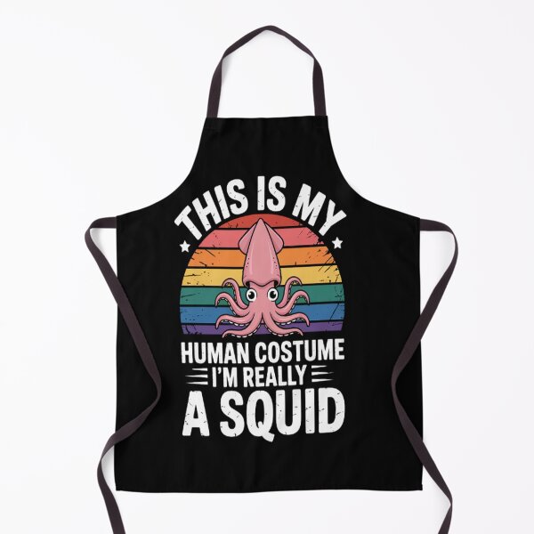 Item preview, This is my human costume I'm really a Squid Halloween designed and sold by SignaturalGen.
