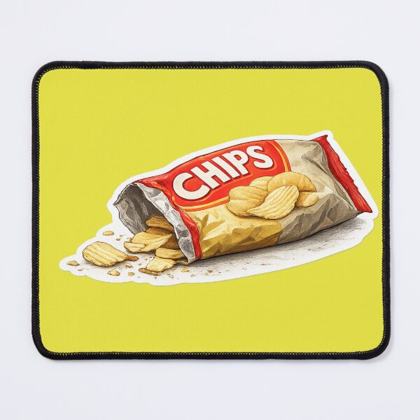 Item preview, Empty Chips Bag Sticker – Modern Still Life Art designed and sold by DrizzyV.