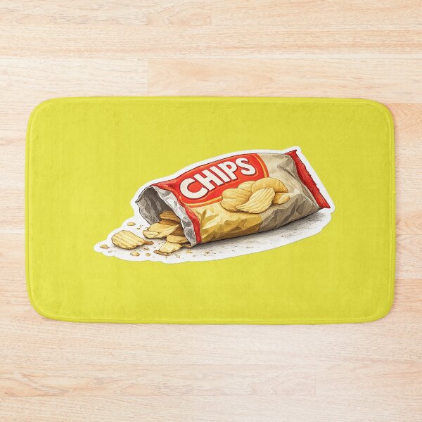Item preview, Empty Chips Bag Sticker – Modern Still Life Art designed and sold by DrizzyV.