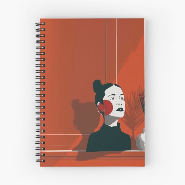 Item preview, Vermilion Silhouette designed and sold by The Imaginary Artist .