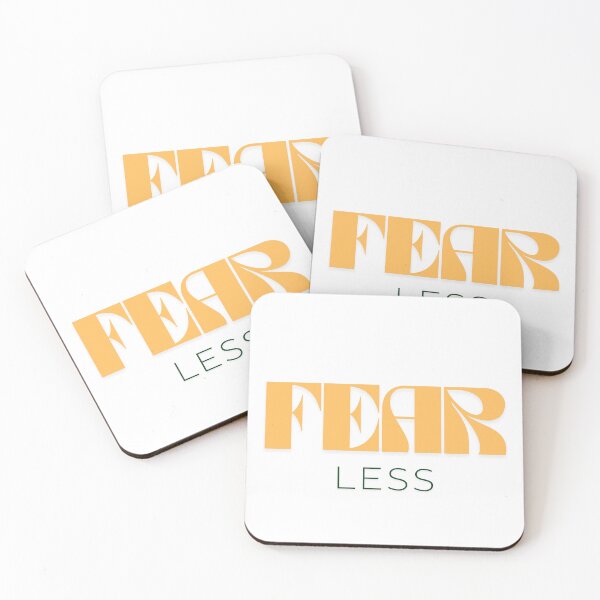 Item preview, Fearless Motivational Quote designed and sold by INK AND AURA.