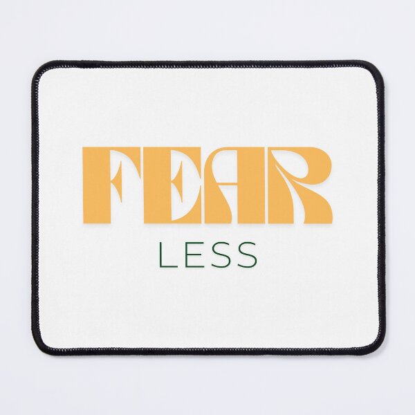 Item preview, Fearless Motivational Quote designed and sold by INK AND AURA.