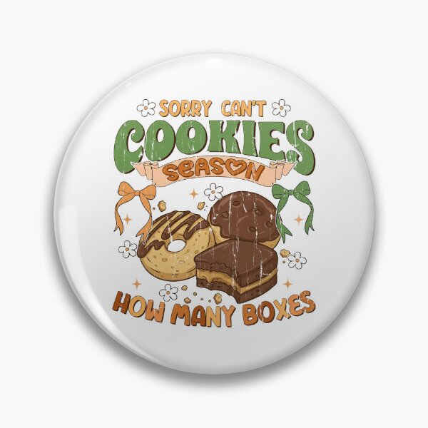 Item preview, Sorry Can't Cookie Season, How Many Boxes designed and sold by The-Mut3d-Ghost.