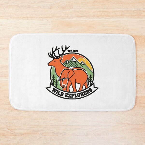 Item preview, Wild Explorers Vintage Nature Adventure Emblem designed and sold by MinimalistMint.