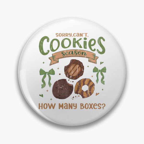 Item preview, Sorry Can't Cookie Season, How Many Boxes designed and sold by The-Mut3d-Ghost.