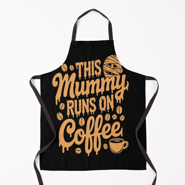 Item preview, This Mummy Runs On Coffee, Mom Halloween designed and sold by SignaturalGen.