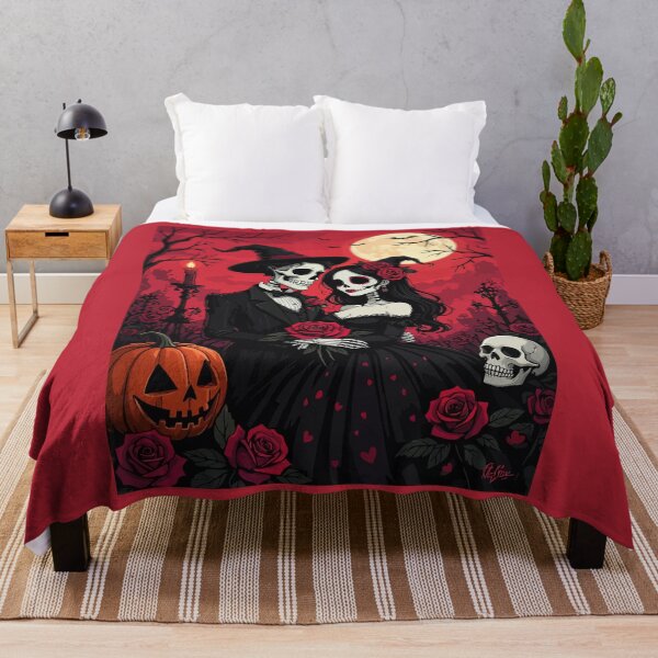 Item preview, A Skeletal Couple Stands In An Eternal Embrace designed and sold by taiche.