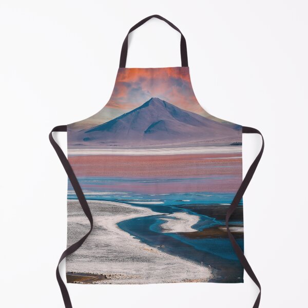 Item preview, Laguna Colorada Bolivia – Red Lagoon at sunset designed and sold by Mauswohn.