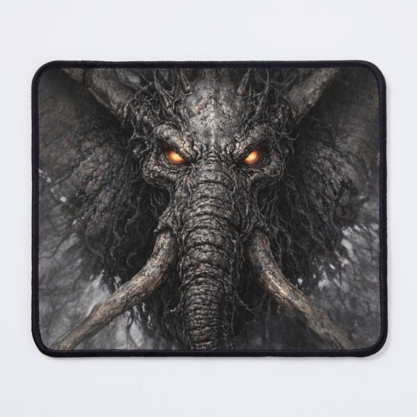 Item preview, DEMONIC ELEPHANT HEAD IN THE SHADOW designed and sold by bebeshoppl.