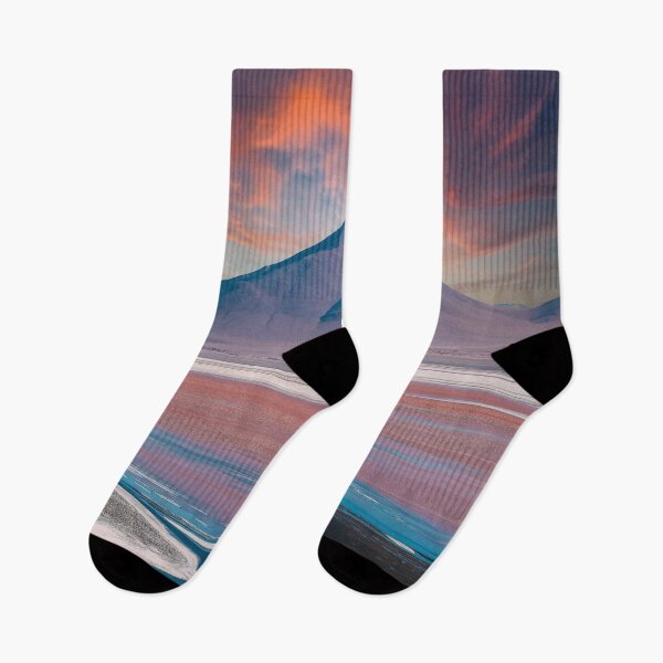 Item preview, Laguna Colorada Bolivia – Red Lagoon at sunset designed and sold by Mauswohn.