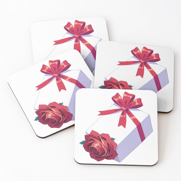Item preview, Red Rose & Ribbon Promise designed and sold by Jagamusubi.