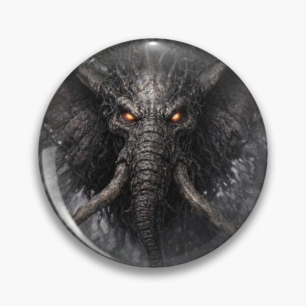 Item preview, DEMONIC ELEPHANT HEAD IN THE SHADOW designed and sold by bebeshoppl.