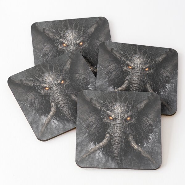 Item preview, DEMONIC ELEPHANT HEAD IN THE SHADOW designed and sold by bebeshoppl.