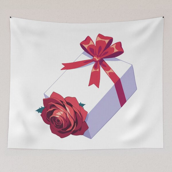Item preview, Red Rose & Ribbon Promise designed and sold by Jagamusubi.