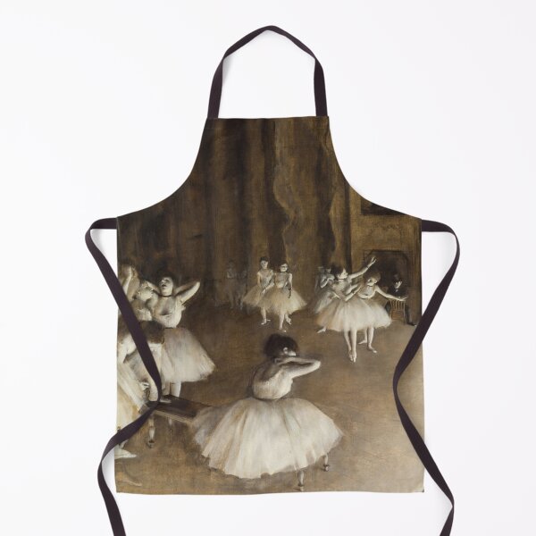 Item preview, Ballet Rehearsal on Stage by Edgar Degas: Impressionist Ballet Poster designed and sold by artofuniverse.