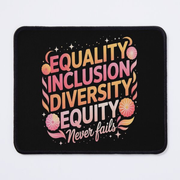 Item preview, Together Bound Equality Inclusion Diversity Equity Never Fails designed and sold by SignaturalGen.