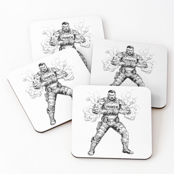 Item preview, Cybernetic Steel Impact - Jax Mortal Kombat MK  designed and sold by bapupa.