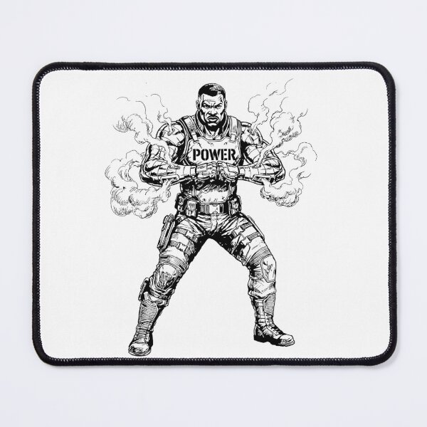 Item preview, Cybernetic Steel Impact - Jax Mortal Kombat MK  designed and sold by bapupa.