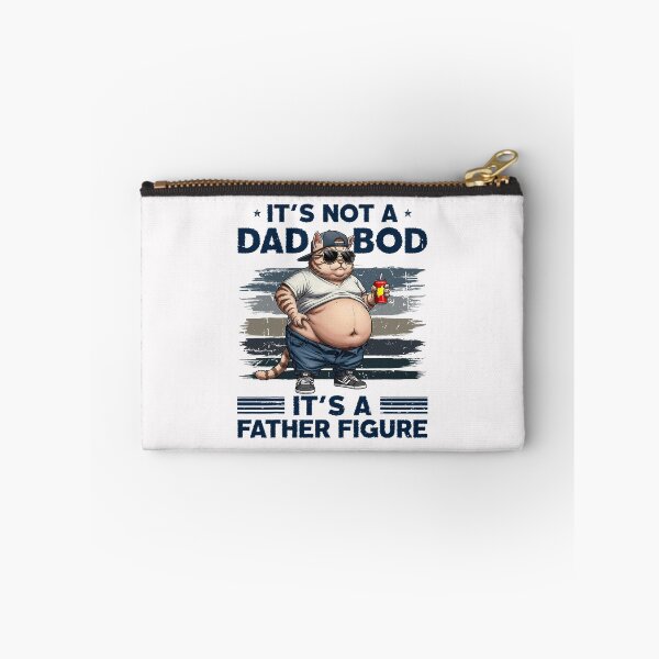 Item preview, It's Not A Dad Bod It's Father Figure Funny Fat Cat Vintage  designed and sold by FrankIsabel.