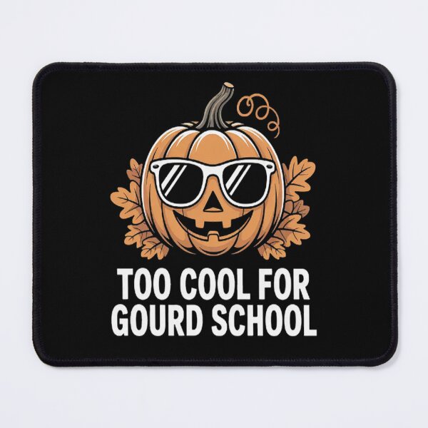 Item preview, Too Cool For Gourd School Halloween Pumpkin designed and sold by SignaturalGen.