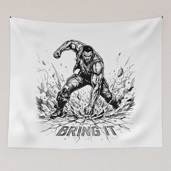 Item preview, Ground Pound Destruction - Jax Mortal Kombat MK  designed and sold by bapupa.