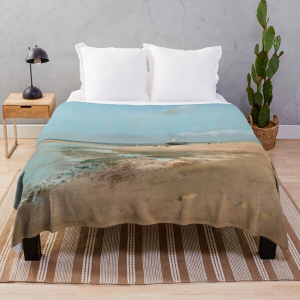 Item preview, Beach at Low Tide Mouth of the River by Edgar Degas: Coastal Impressionist Poster designed and sold by artofuniverse.