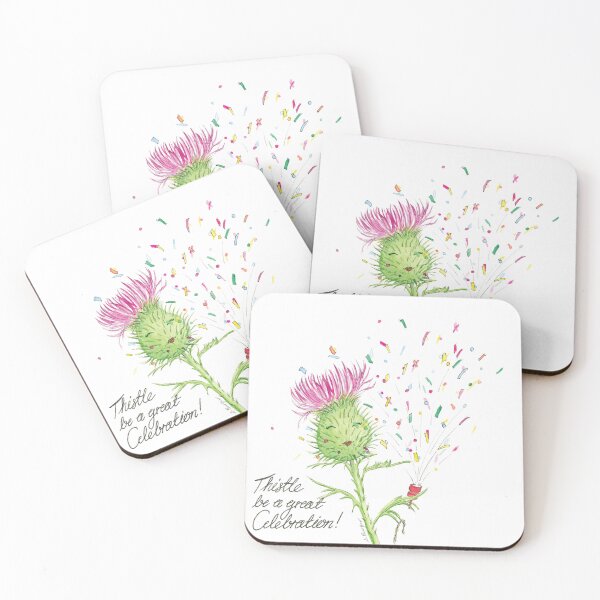 Item preview, Thistle be a great celebration! - Celebration - Scotland - Scottish - Thistle designed and sold by B-ARTIZAN.