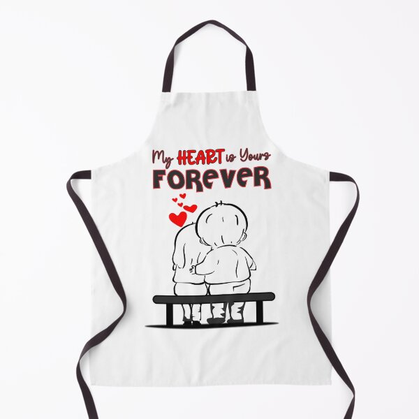 Item preview, MY HEART IS YOUR'S FOREVER-T-shirt design for valentines, simple, unique and customized designed and sold by RJRDesignStore1.