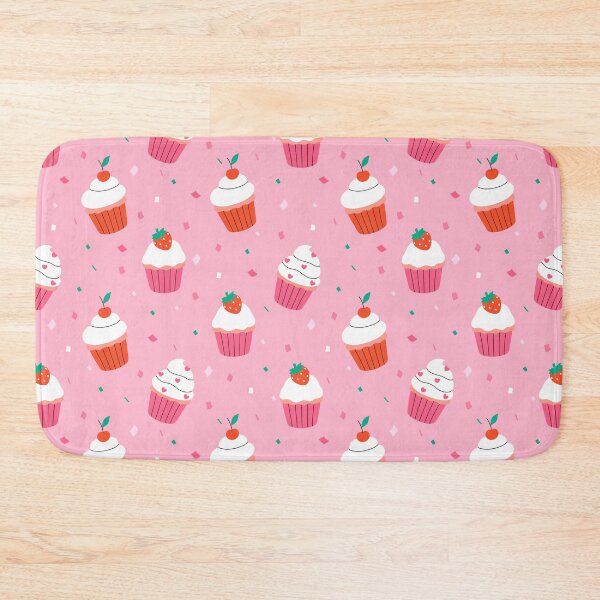 Item preview,  pattern with cupcakes and confetti designed and sold by burbura.
