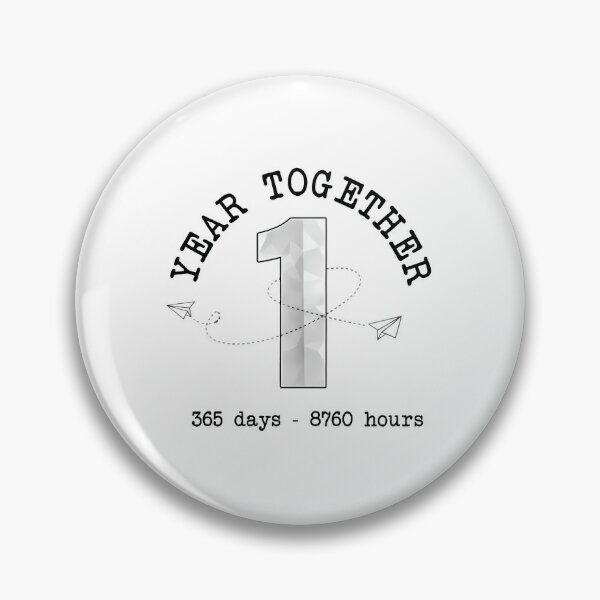Item preview, 1 Year Together First Anniversary Celebration Mile designed and sold by TimelessMilest.