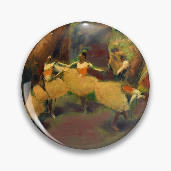 Item preview, Before the Performance by Edgar Degas: Impressionist Ballet Fine Art Poster designed and sold by artofuniverse.