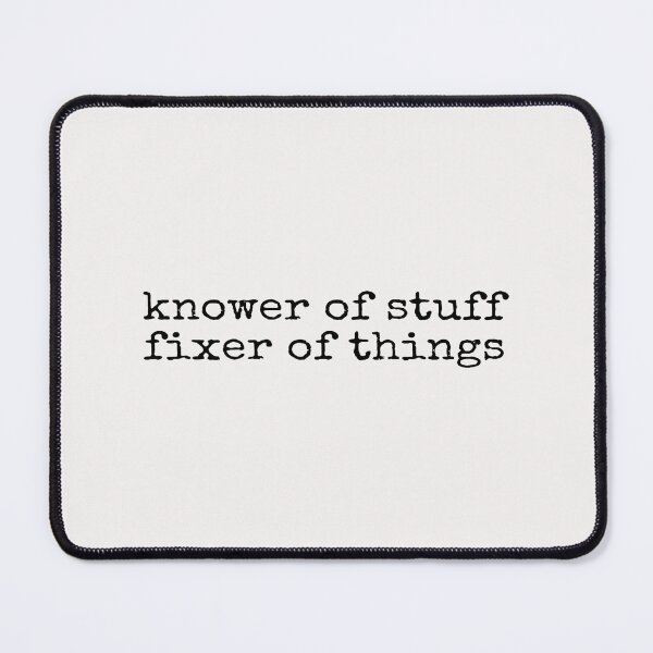 Item preview, Knower of Stuff Fixer of Things Funny Handyman Dad Husband  designed and sold by FrankIsabel.