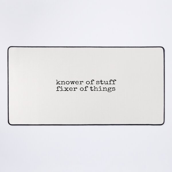 Item preview, Knower of Stuff Fixer of Things Funny Handyman Dad Husband designed and sold by FrankIsabel.